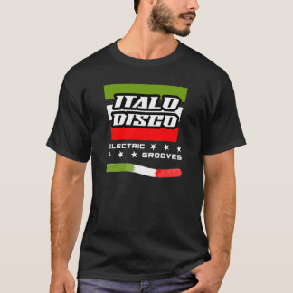 Camiseta Italo Disco Gamas Eléctricas