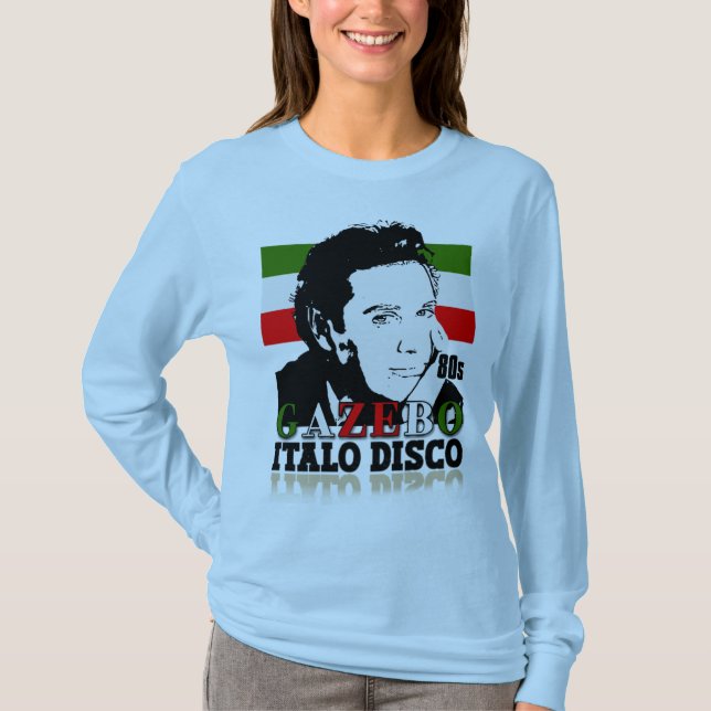 Camiseta Italo Disco Gazebo (Anverso)