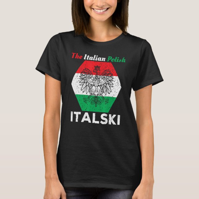 Camiseta Italski, el híbrido polaco italiano (Anverso)