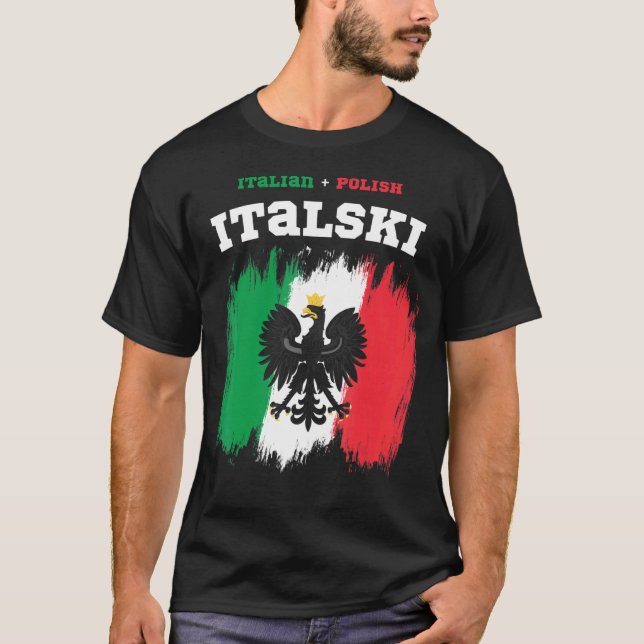 Camiseta Italski, el híbrido polaco italiano (Anverso)