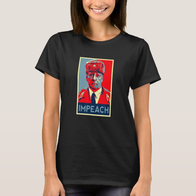 Camiseta ITCH MOSCÚ Senador McConnell Anti Turtle F (Anverso)