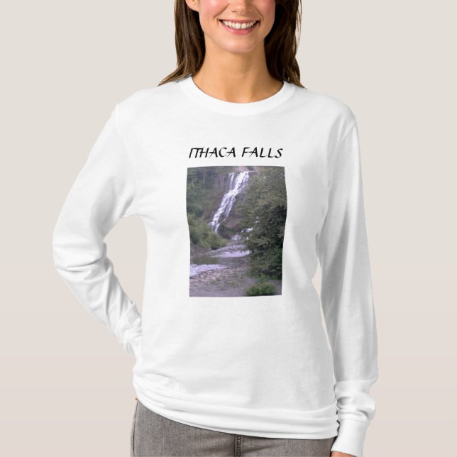 Camiseta ITHACA BAJA sudadera con capucha de Ladys (Anverso)