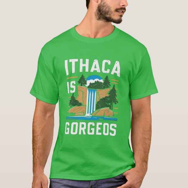 Camiseta ithaca es gargantas  (Anverso)