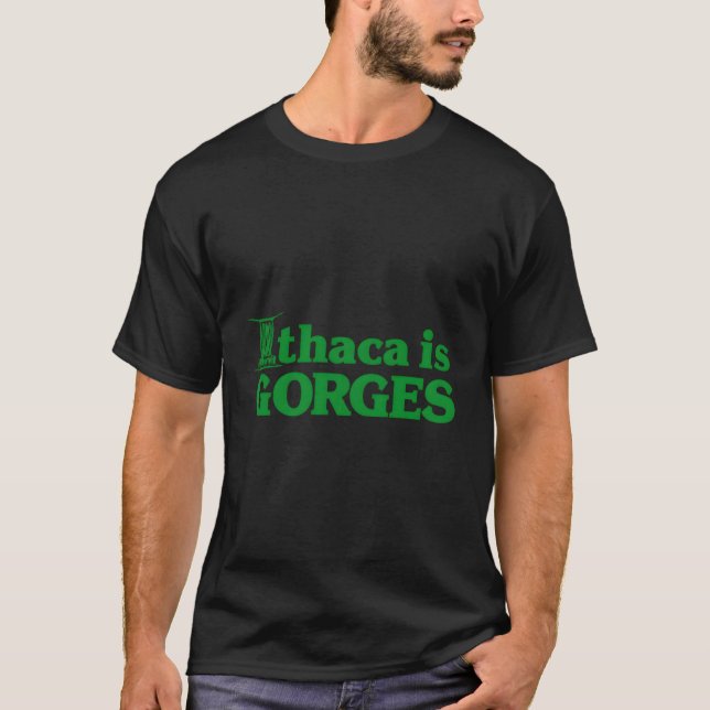 Camiseta Ithaca is Gorges (Anverso)
