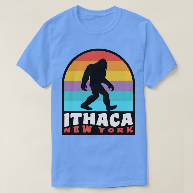 Camiseta Ithaca New York Finger Lakes (Diseño del anverso)