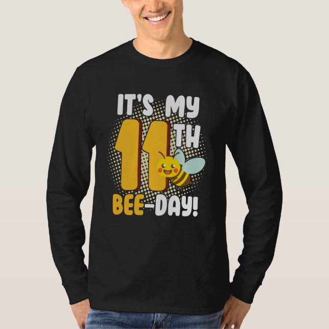 Camiseta It's 11th Bee Day Honey Beekeeper Apiary Beekeepin (Anverso)