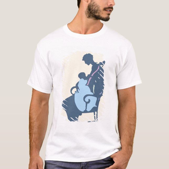 Camiseta <It's a Boy> por el minero de Steve (Anverso)