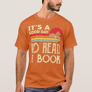 Camiseta It's a good day to read book