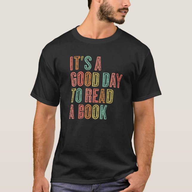 Camiseta It'S A Good Day Toad A Book Trick Or Teach Halloth (Anverso)