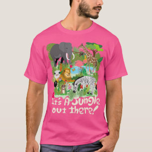 Camiseta Its a Jungle out There Long