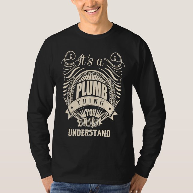 Camiseta It's a PLUMB Thing (Anverso)