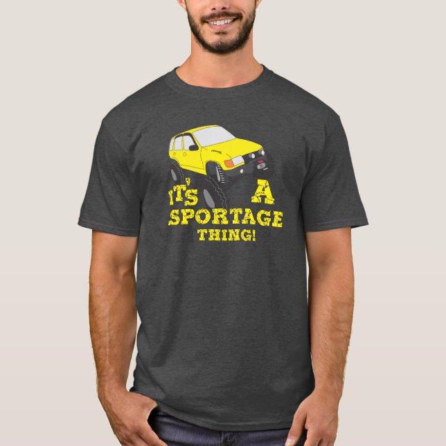 Camiseta It's a sportage thing! (Anverso)