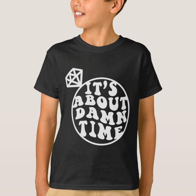 Camiseta It's About Time, Big Bach Energy, Bachelorette Par (Anverso)