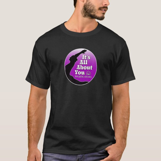 Camiseta It's All About You Holistic Studio (Anverso)