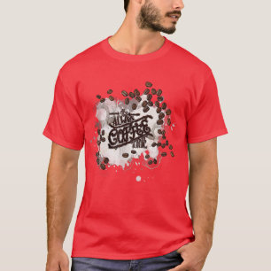 Camiseta Its Always Coffee Time Funny Cool Energy Gift 