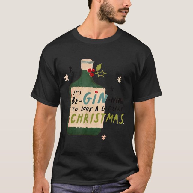 Camiseta It's Beginning To Look A Lot Like Tails Funny Chri (Anverso)