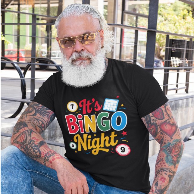 Camiseta It's Bingo Night"– Colorful Bingo  (Subido por el creador)