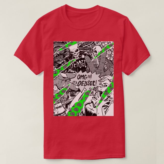 Camiseta Its Dedsec Graphic  (Diseño del anverso)