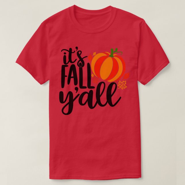 Camiseta Its Fall Yall23 (Diseño del anverso)