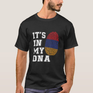 Camiseta It's In My DNA Armenia Proud Armenia Flag