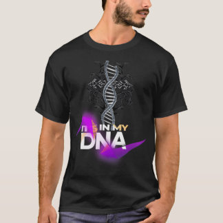 Camiseta It's In My DNA Christian Religious Faith Cross Gif