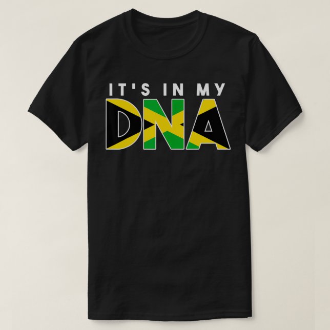 Camiseta It's In My DNA Jamaican  (Diseño del anverso)