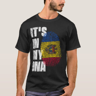 Camiseta IT'S IN MY DNA Moldova Flag