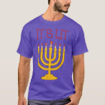 Camiseta It's Lit Menorah Hanukkah Chanukah<br><div class="desc">It's Lit Menorah Hanukkah Chanukah  .</div>