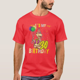 Camiseta Its My 30Th Birthday Snake Reptile Lover