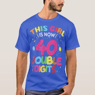 Camiseta It's My 40th Birthday 1982 This Girl Is Now 40 Yea