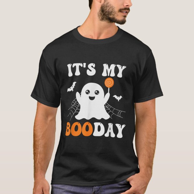 Camiseta It's My Booday Ghost Birthday  (Anverso)