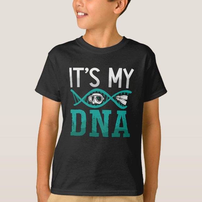 Camiseta It's My DNA Spearfishing Freediving Dive Freediver (Anverso)