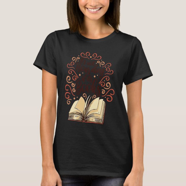 Camiseta Its not Hoarding if Its books Reader Book Reading  (Anverso)