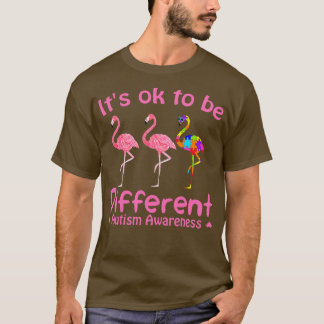 Camiseta Its Ok To Be Different Autism Awareness