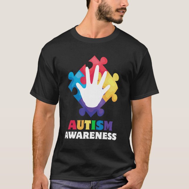 Camiseta Its Ok To Be Different Autism Awareness Acceptance (Anverso)