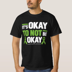 Camiseta Its Okay To Not Be Okay Shirt Mental Health Awaren