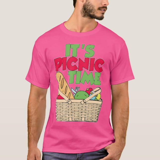 Camiseta It'S Picnic Time Family Trip Summer Vacation Campi (Anverso)