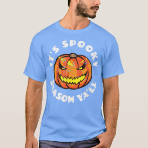 Camiseta It's Spooky Season Ya'll Halloween Jack O Lantern