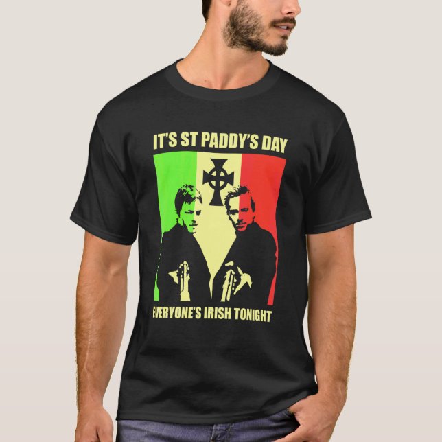 Camiseta It's St Patricks Day Everyone's Irish Tonight Men  (Anverso)