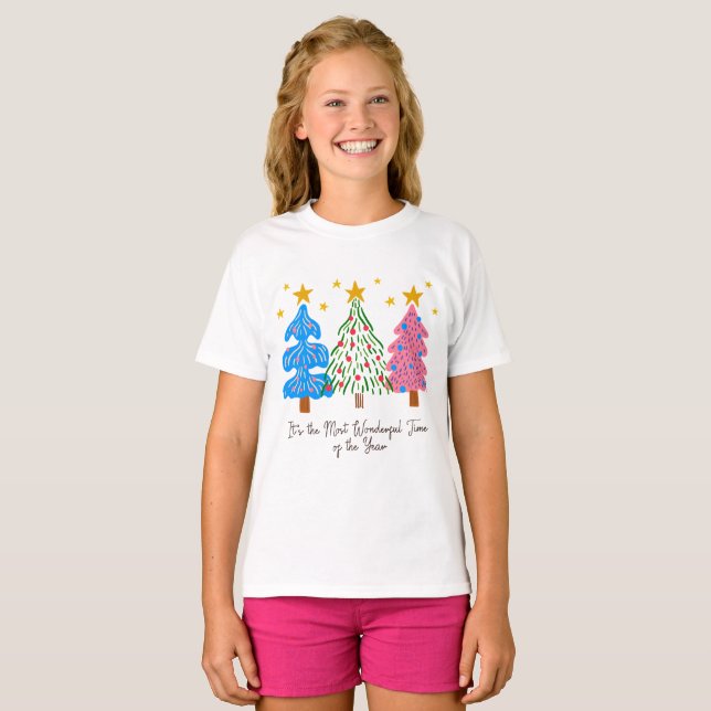 Camiseta It's The Most Wonderful Time Christmas  (Anverso completo)