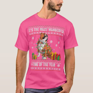 Camiseta Its The Most Wonderful Time Of The Year Bulldog Sa