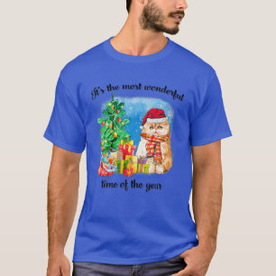 Camiseta It's The Most Wonderful Time Of The Year Cat Chris