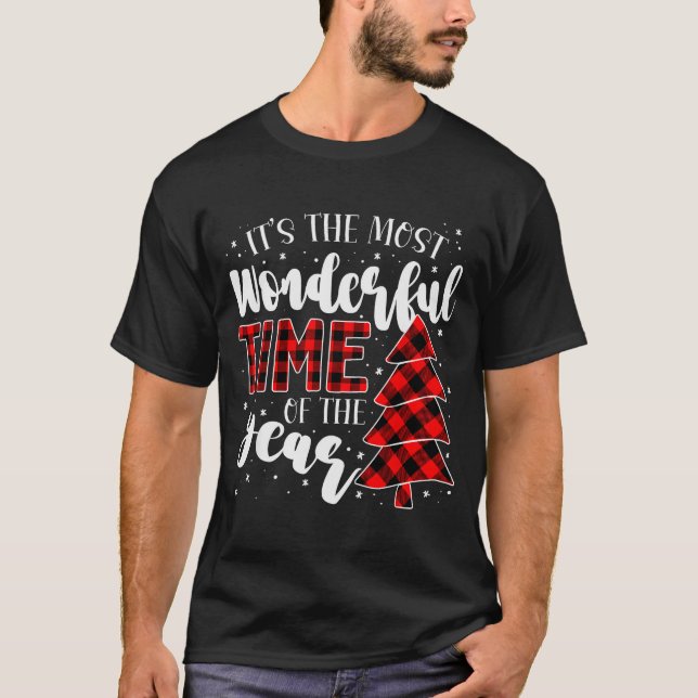Camiseta Its The Most Wonderful Time Of The Year Christmas  (Anverso)