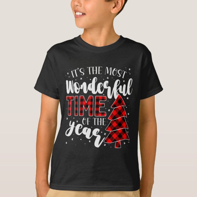 Camiseta Its The Most Wonderful Time Of The Year Christmas  (Anverso)