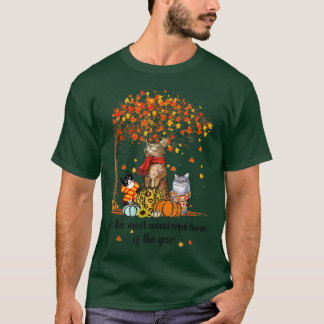 Camiseta Its The Most Wonderful Time Of The Year Family Cat