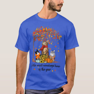 Camiseta Its The Most Wonderful Time Of The Year Family Cat