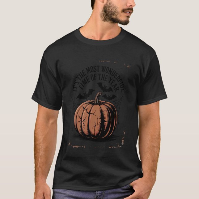 Camiseta Its The Most Wonderful Time of The Year Halloween  (Anverso)