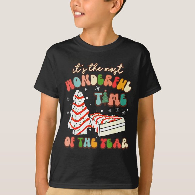 Camiseta It's The Most Wonderful Time Of The Year Tree Cake (Anverso)