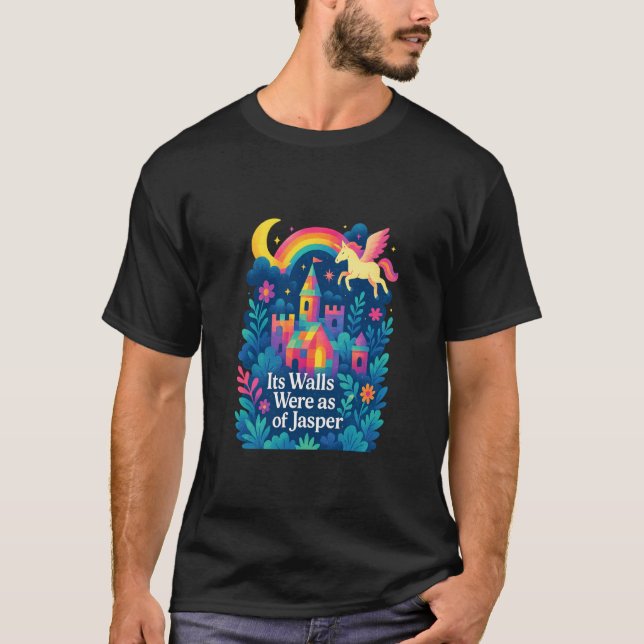 Camiseta Its Walls were as of Jasper Kenneth Grahame Magic  (Anverso)