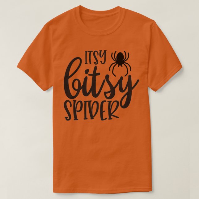 Camiseta Itsy Bitsy Spider (Diseño del anverso)